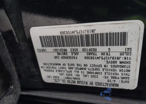 2018 Nissan Rogue Sport S из США, поврежденный, VIN JN1BJ1CP5JW158369